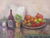 Still life with gourds