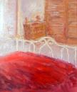 Red Bedspread